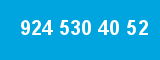 924 530 40 52 924 530 40 52